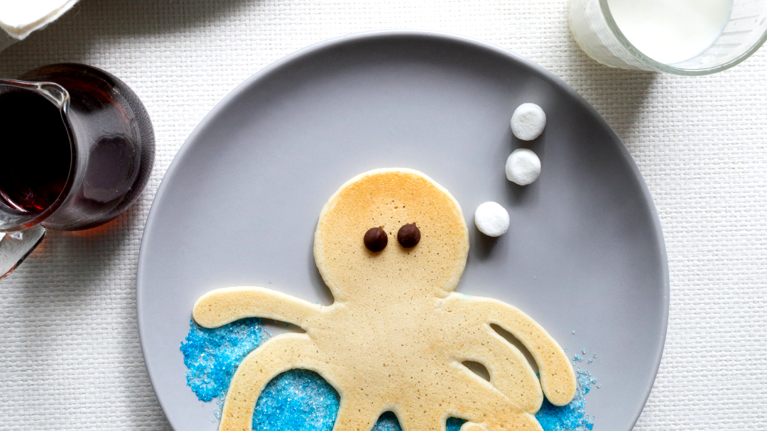 Image of Pancake Art: Octopus